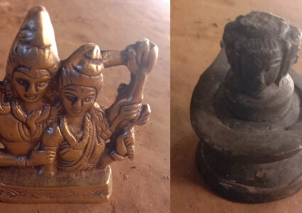 अछाममा खोलामा नुहाउने क्रममा भगवान् शिवको मूर्ति र शिवलिंग भेटियो